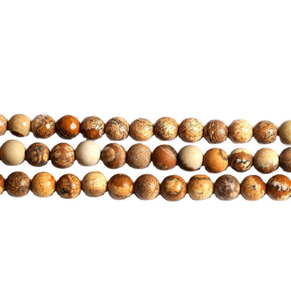 Picture stone loose beads DIY jewelry accessories beads