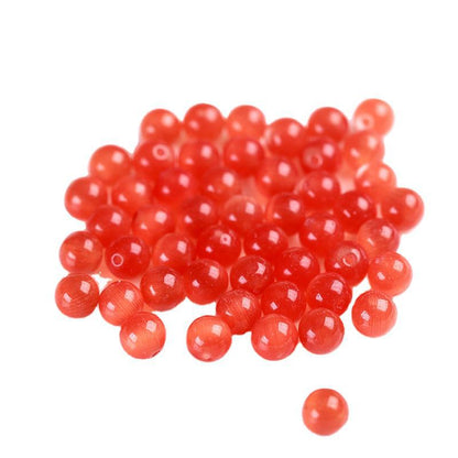 Opal half-hole beads loose beads
