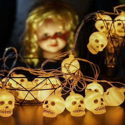 Halloween pendant LED Halloween light string pumpkin light