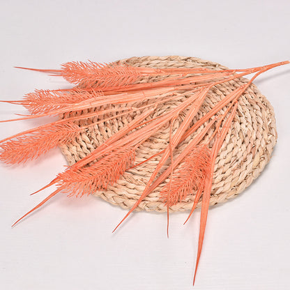 5 artificial reed flowers