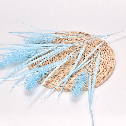 5 artificial reed flowers