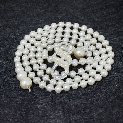 hot sale Pearl thin belt female sweet