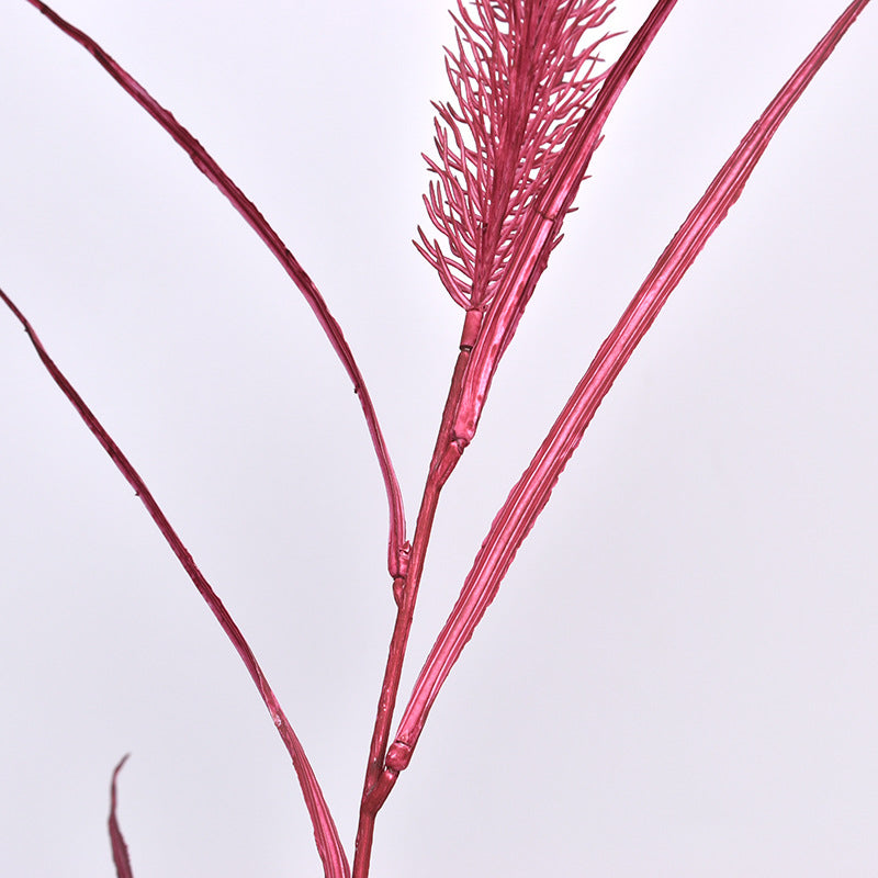5 artificial reed flowers