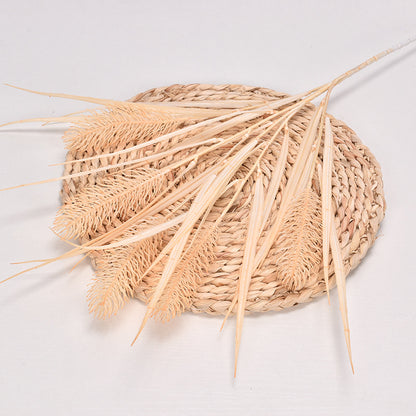 5 artificial reed flowers