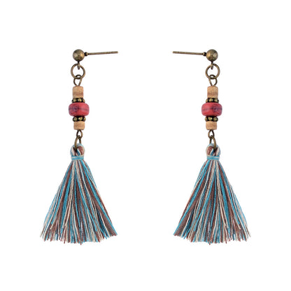 Bohemian ethnic style alloy earrings