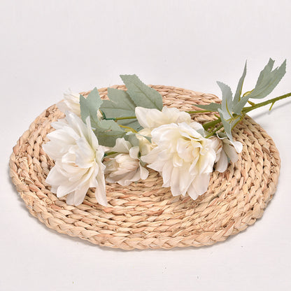 6 artificial peony flowers