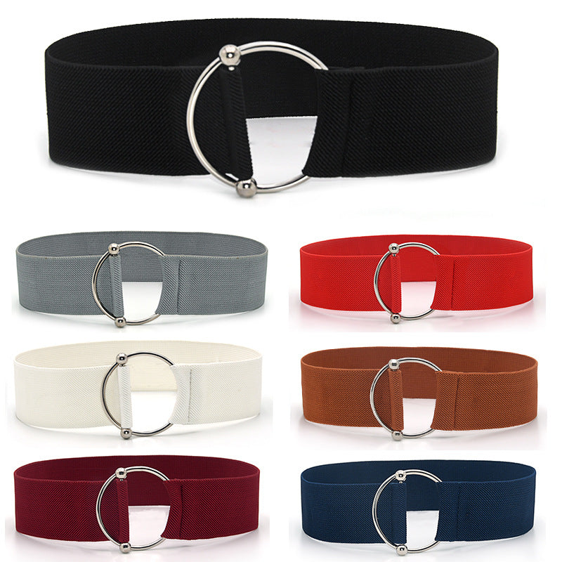 Elastic belt for women elastic