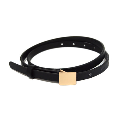 Square buckle belt
