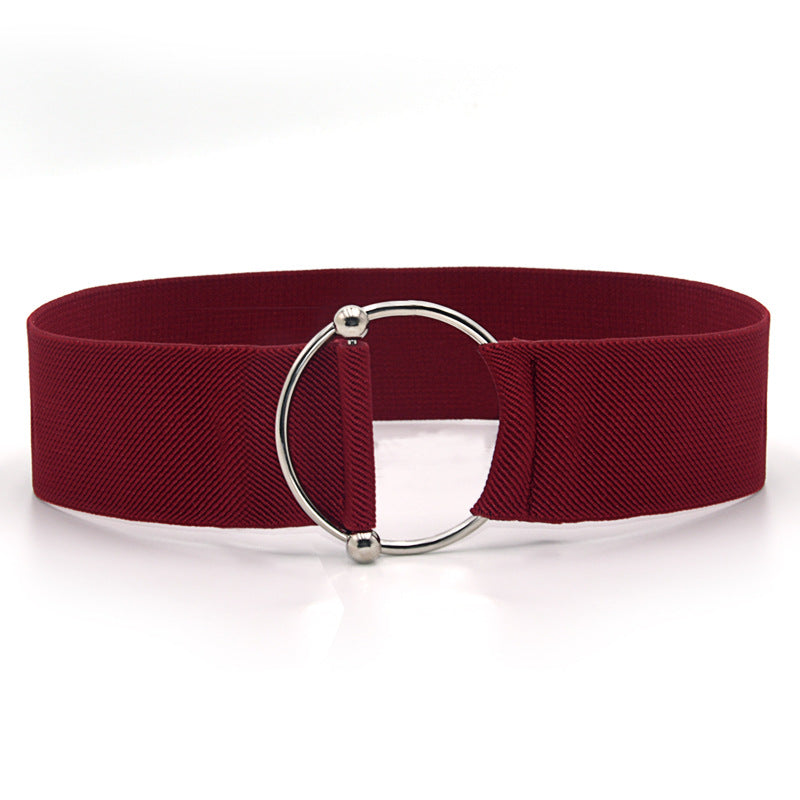 Elastic belt for women elastic