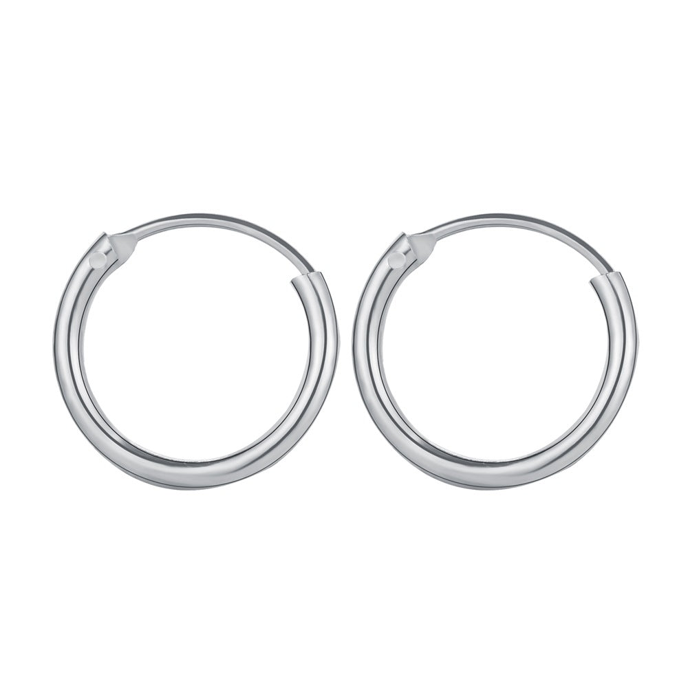 Punk Metal Circle Earrings