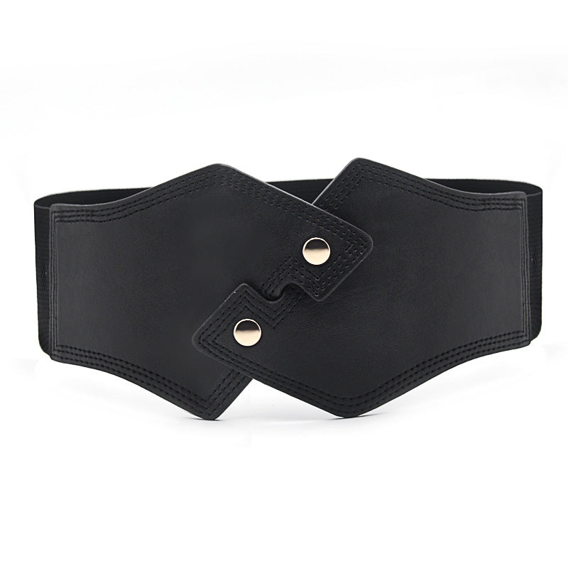 Coat waist seal black