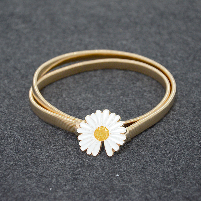 Elastic Metal Waist Chain Ladies