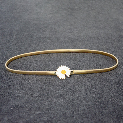 Elastic Metal Waist Chain Ladies