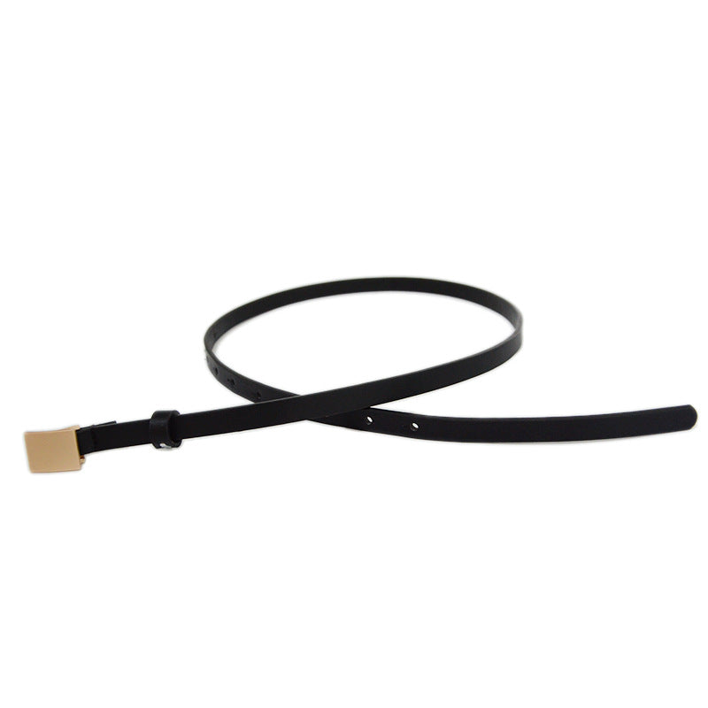 Square buckle belt
