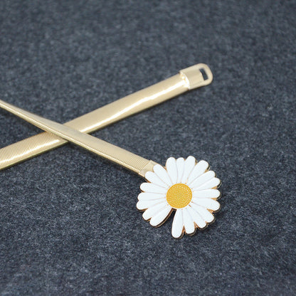 Elastic Metal Waist Chain Ladies