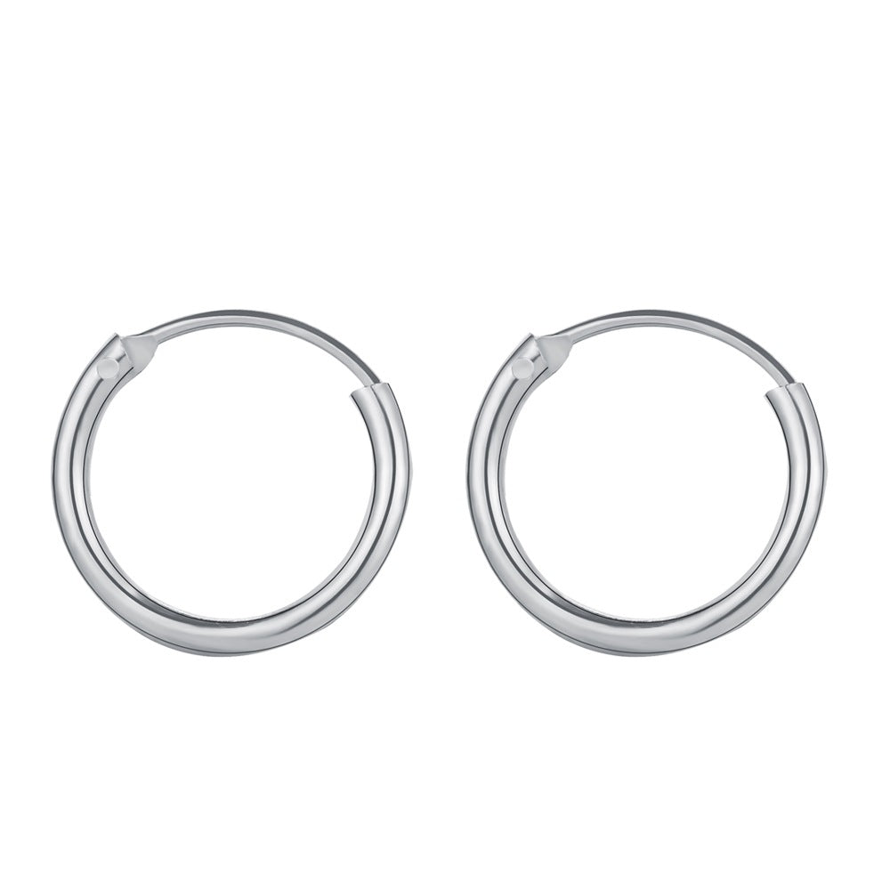 Punk Metal Circle Earrings