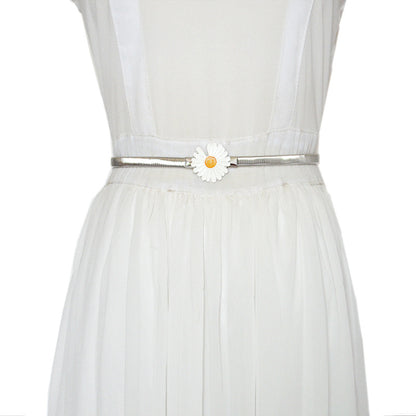 Elastic Metal Waist Chain Ladies