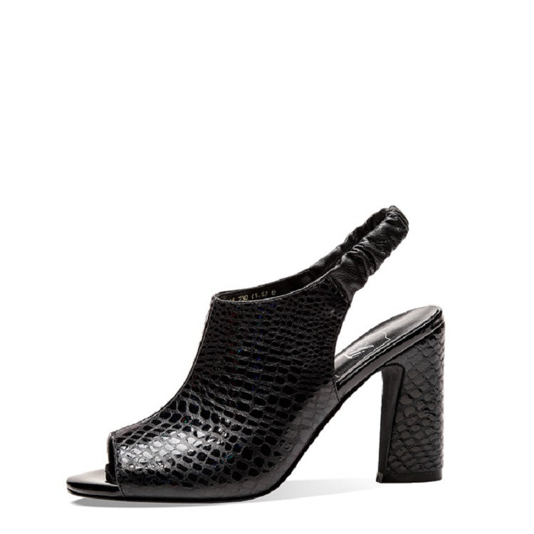 Temperament high heels sandals