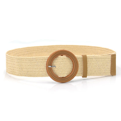 Cotton and linen wind woven belt