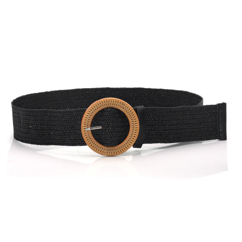 Cotton and linen wind woven belt