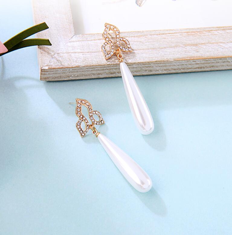 925 Silver Needle Earrings Female French
