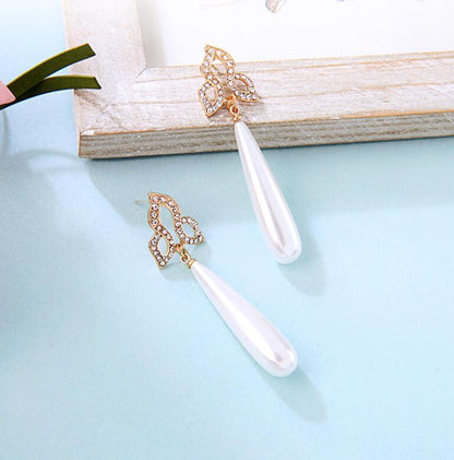925 Silver Needle Earrings Female French