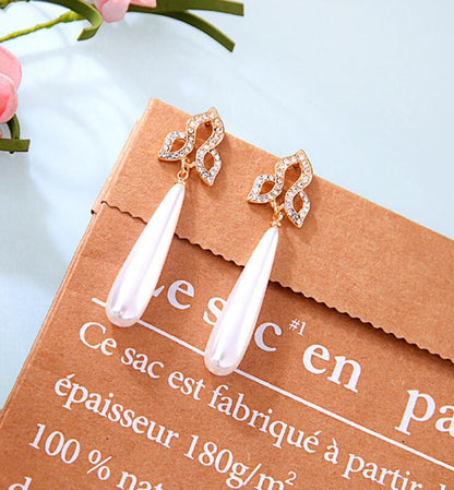 925 Silver Needle Earrings Female French