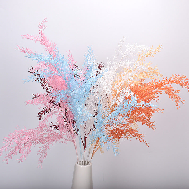 Césped albizzia artificial de 5 puntas 