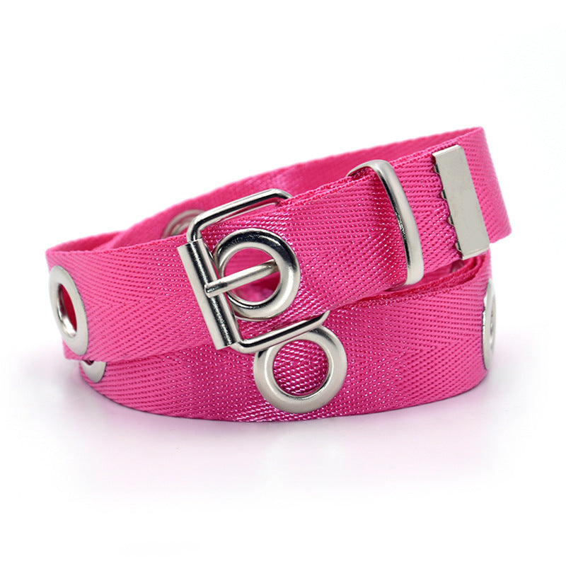 Nylon canvas belt