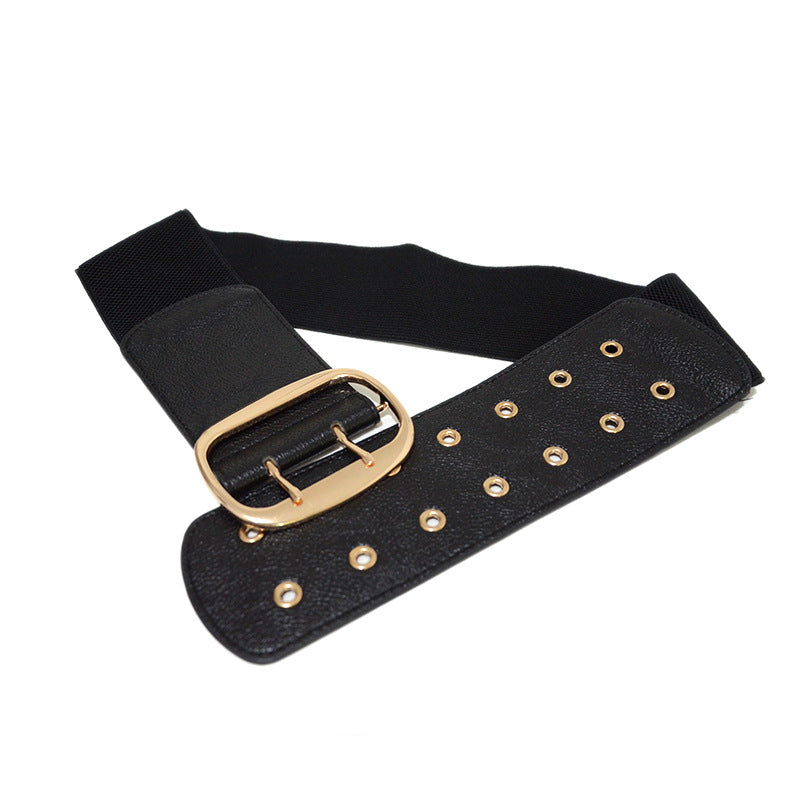 Punk punched breathable waist seal
