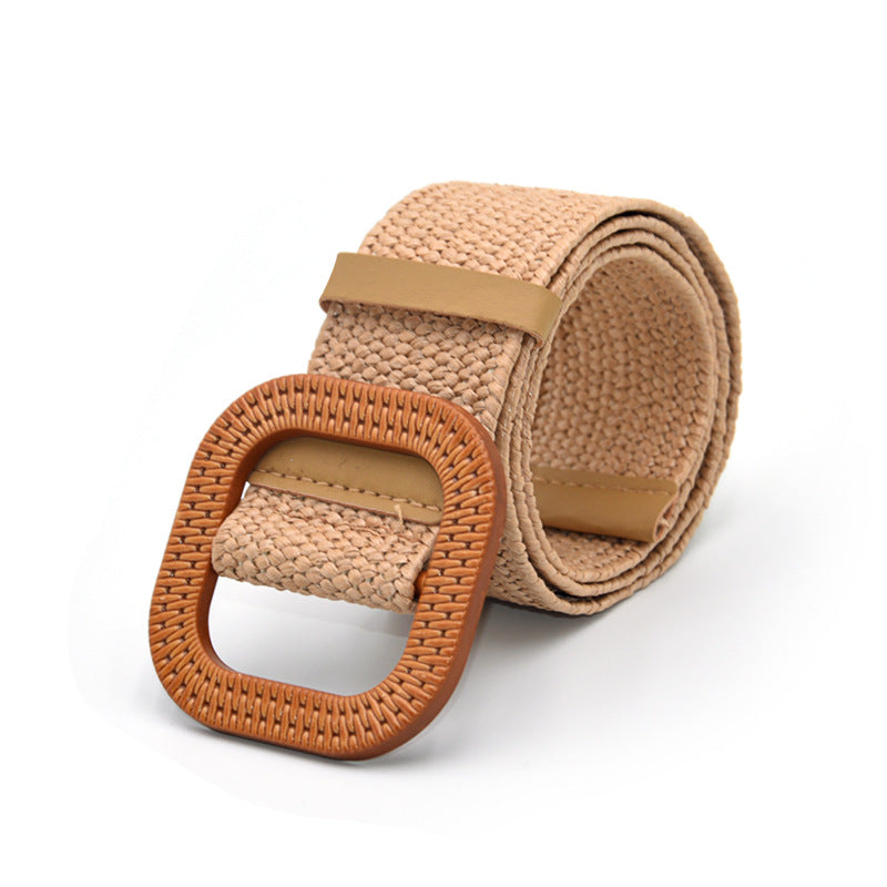 fashion New PP grass woven belt