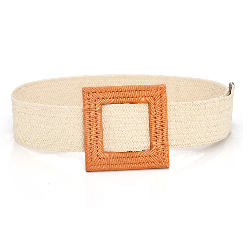 fashion New PP grass woven belt