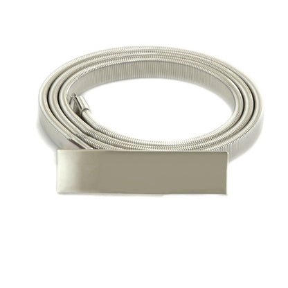 Cloud pair buckle elastic chain thin belt