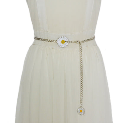 Small daisy chain waist chain