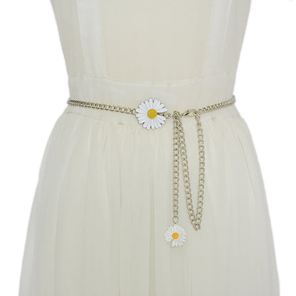 Small daisy chain waist chain