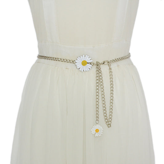 Small daisy chain waist chain