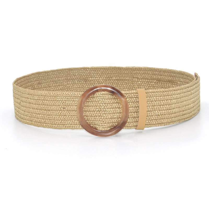 fashion New PP grass woven belt