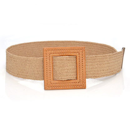 fashion New PP grass woven belt