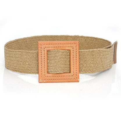 fashion New PP grass woven belt