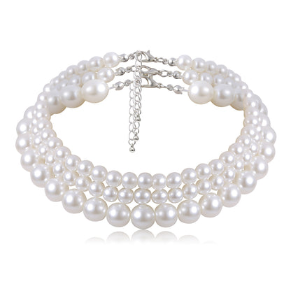 Bohemian Multi-Layer Pearl Necklace
