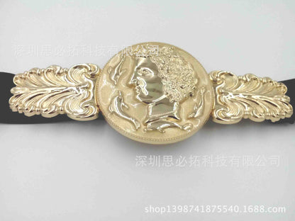 Big-name mirror women's belt