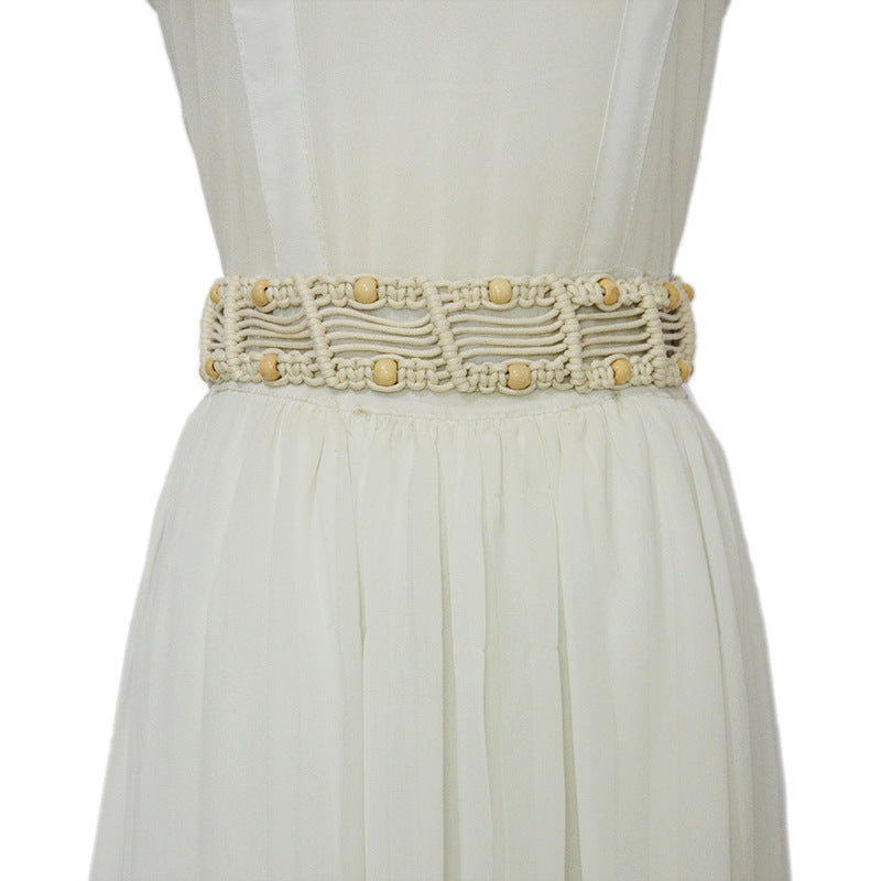 Beaded Waist Rope Ladies