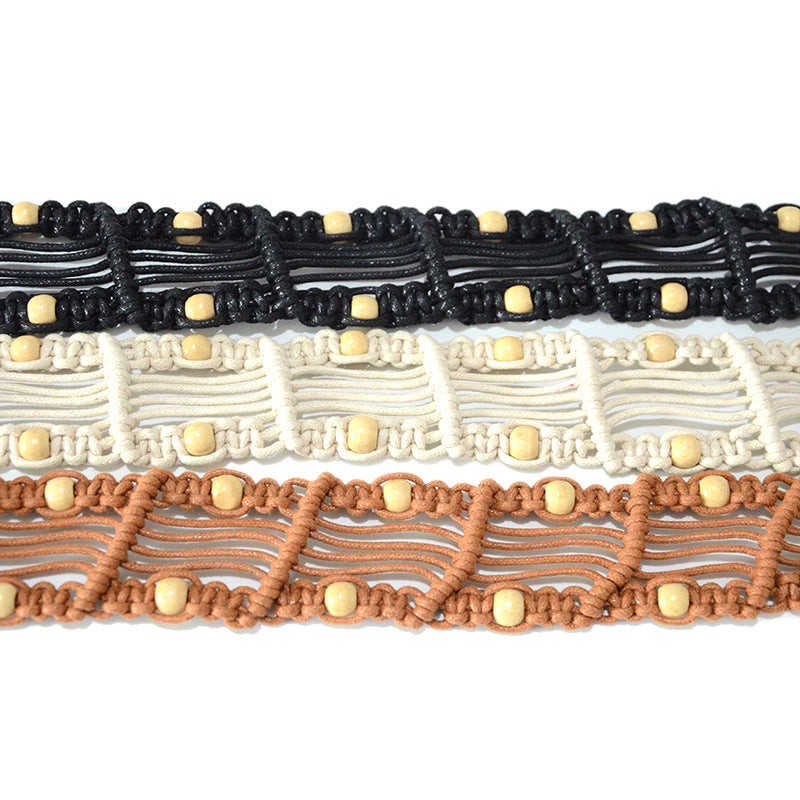 Beaded Waist Rope Ladies