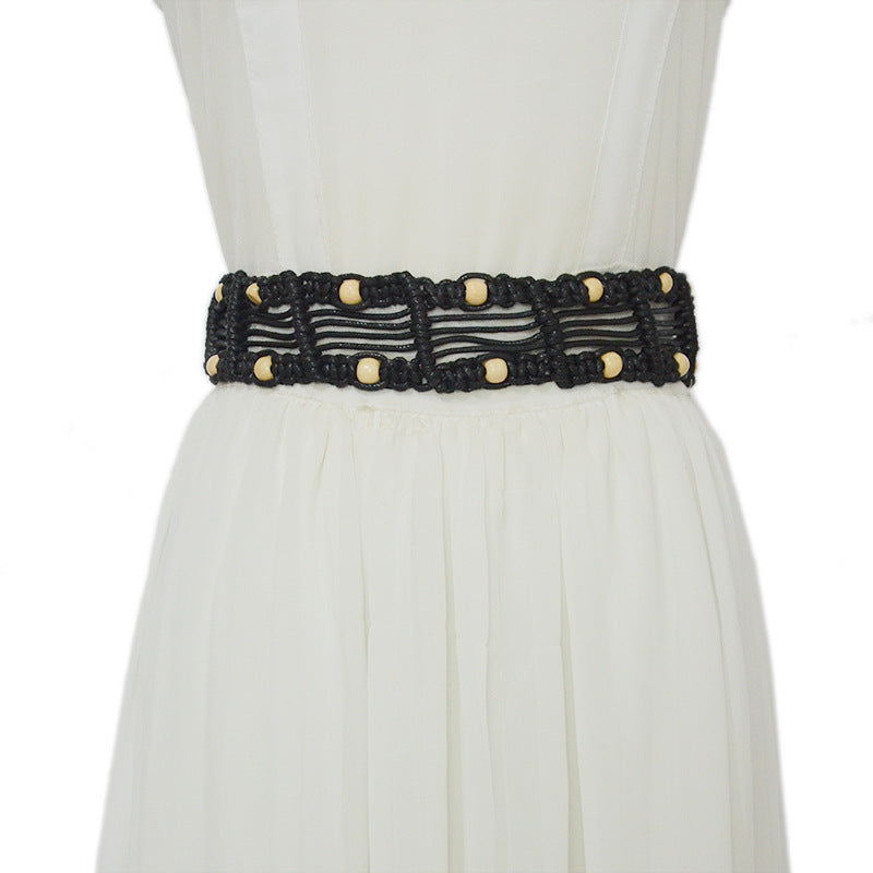 Beaded Waist Rope Ladies