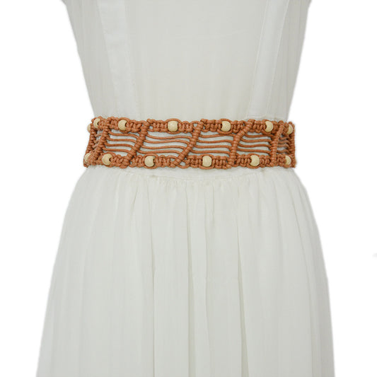Beaded Waist Rope Ladies