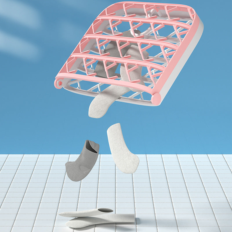 Socks Underwear Drying Basket Foldable Hanging
