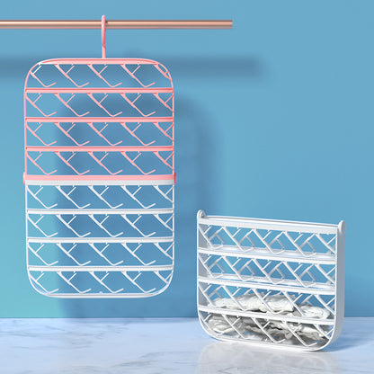 Socks Underwear Drying Basket Foldable Hanging