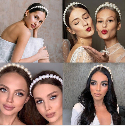 Diadema retro de novia para mujer 