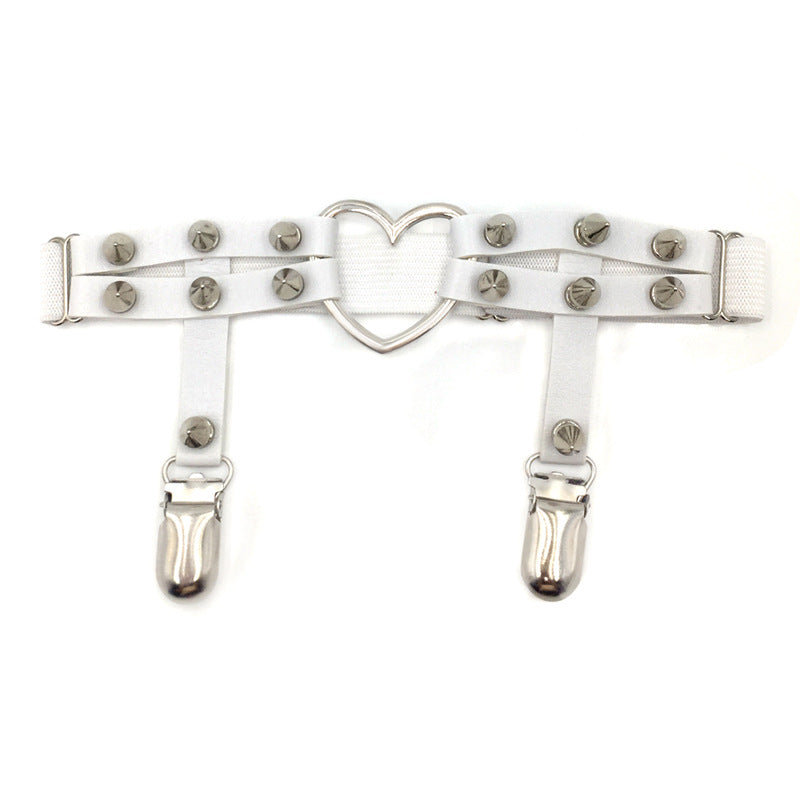 Punk hip-hop leg rings ankle rings garters