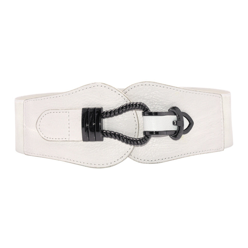 Fashion elastic wide waist seal